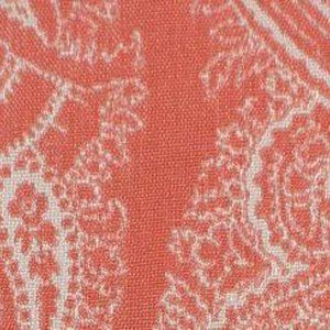 Erie Island Accents - Outdoor SB109 Paisley 09F Coral Fabric Erie Island Accents - Outdoor SB109 Paisley 09F Coral Fabric